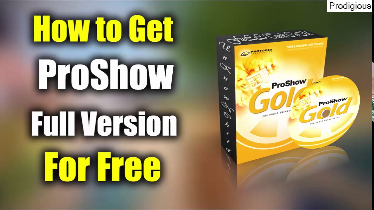 Proshow Gold 4 Key Generator